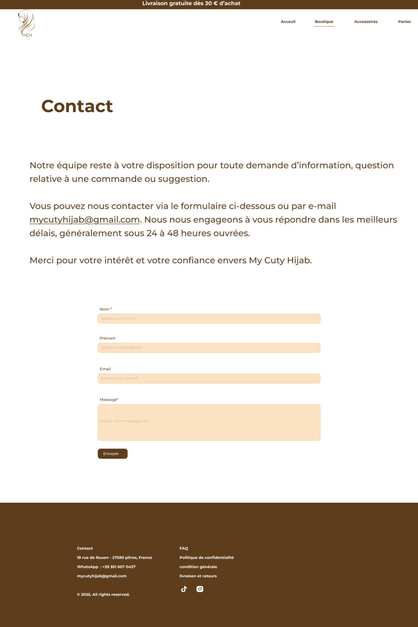 contact